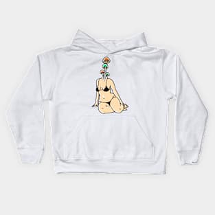 Mushroom Lady Kids Hoodie